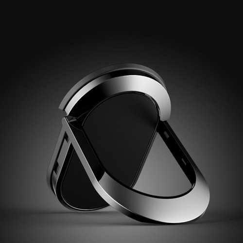 Magnetic Durable Phone Holder 360° Rotation Ring Stand Mobile Phone Accessories - Photo 3 sur 15