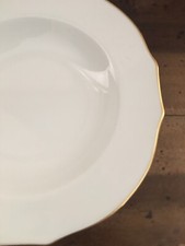 Richard Ginori filo oro piatto fondo campionario