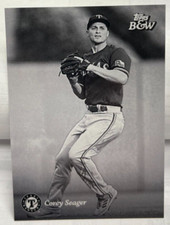 Corey Seager 2023 Topps Black & White #56 SP - TEXAS RANGERS