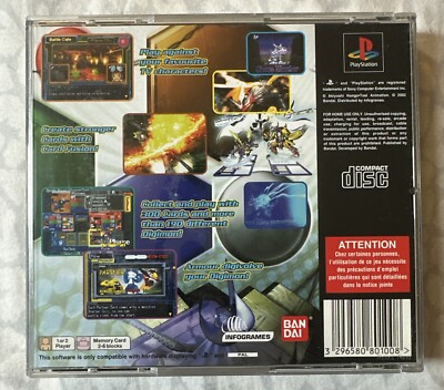Digimon: Digital Card Battle PlayStation 1 (PS1) PAL- Black COMPLETE -  Australia | eBay