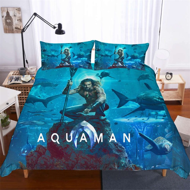 queen size baby shark bedding