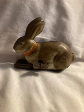 Vintage Wind Up Toy Hoppo the Mechanical Easter Rabbit Automatic Toy Co.