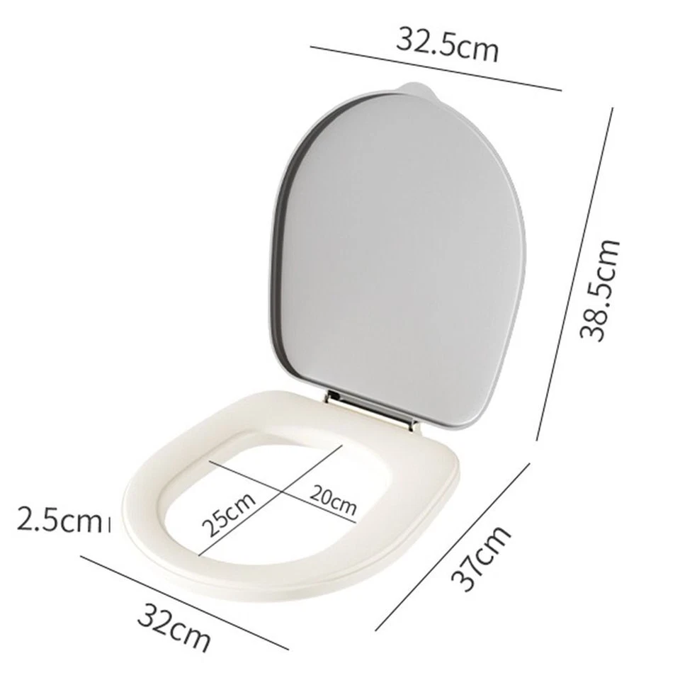 Removable Toilet Seat Lid Camping Bucket Seats Home Outdoor Accessory - image 2 of 4