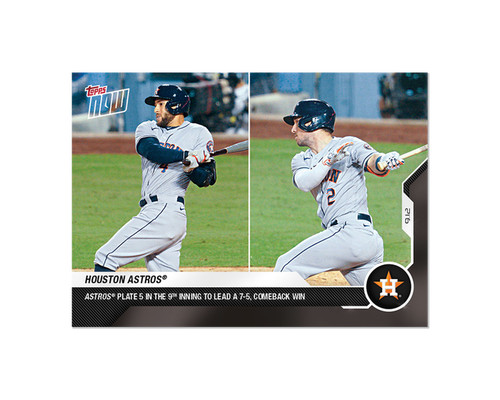 2020 Topps Now 259 HOUSTON ASTROS®