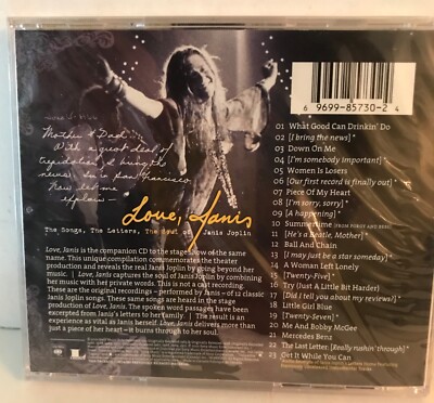 Love, Janis by Janis Joplin (CD, May-2001, Columbia/Legacy