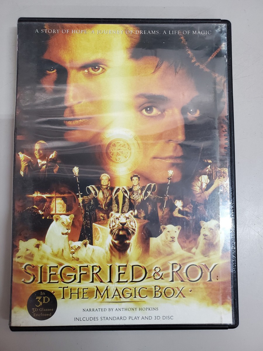 Siegfried & Roy: The Magic Box - DVD Narrated By JAnthony Hopkins