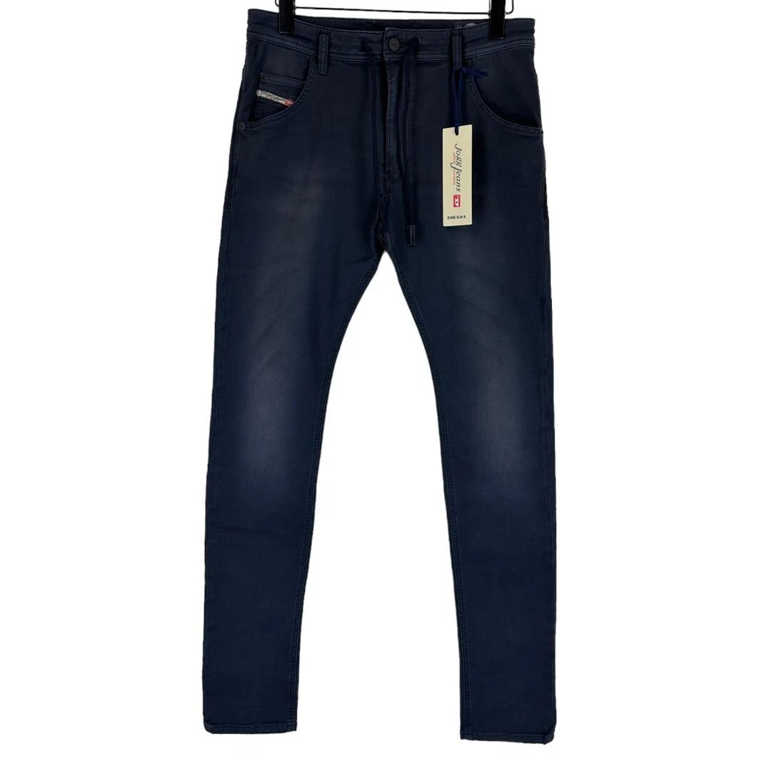 Diesel D-KROOLEY LONG 00SU3E 0670M Men Jogg Jeans W30 Genuine RRP