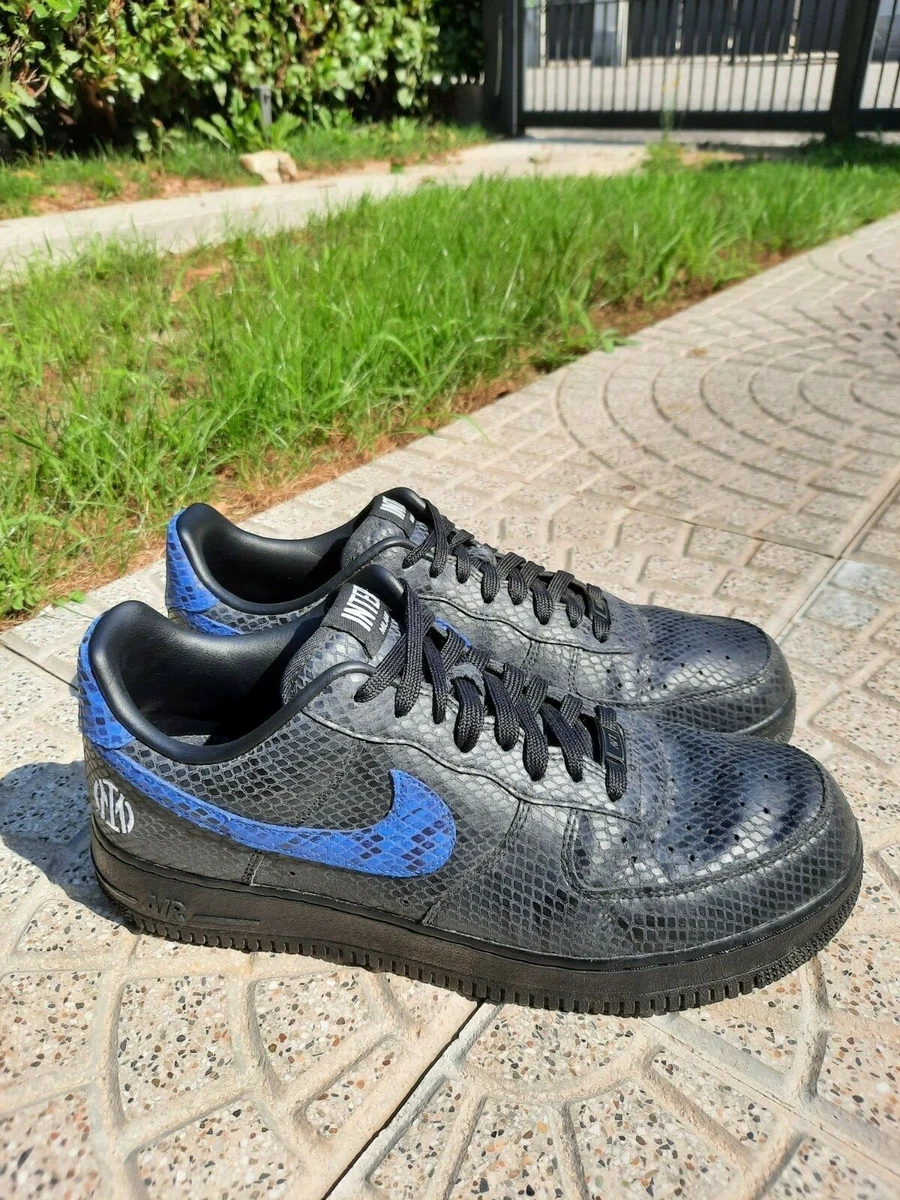 Nike Air 1 Inter Milano Black Snakeskin eur45 nike by you |