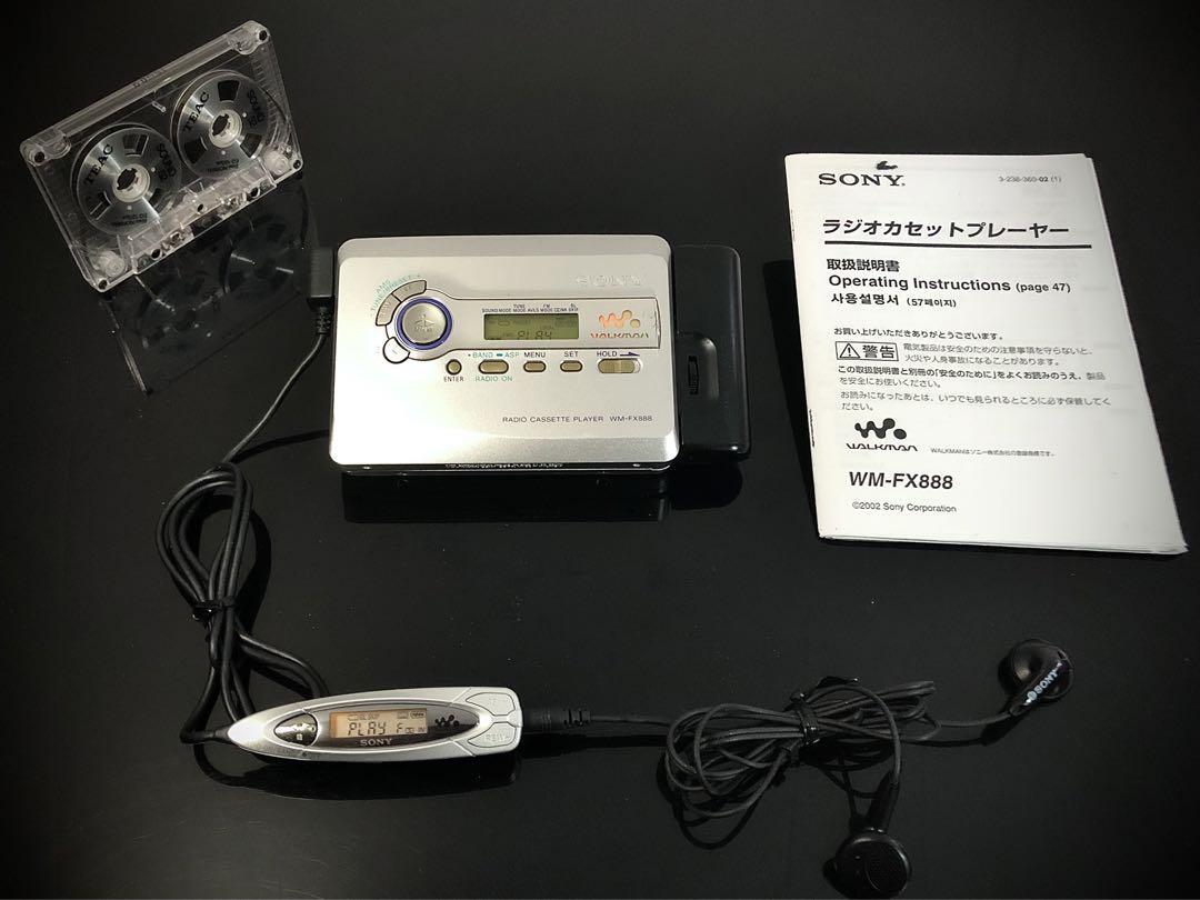 カセットウォークマン SONY WM-FX888 「整備済み、完動美品」 【公式通販】
