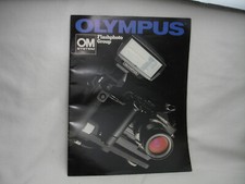 Olympus OM System FlashPhoto Group Booklet Guide Brochure, English, OEM