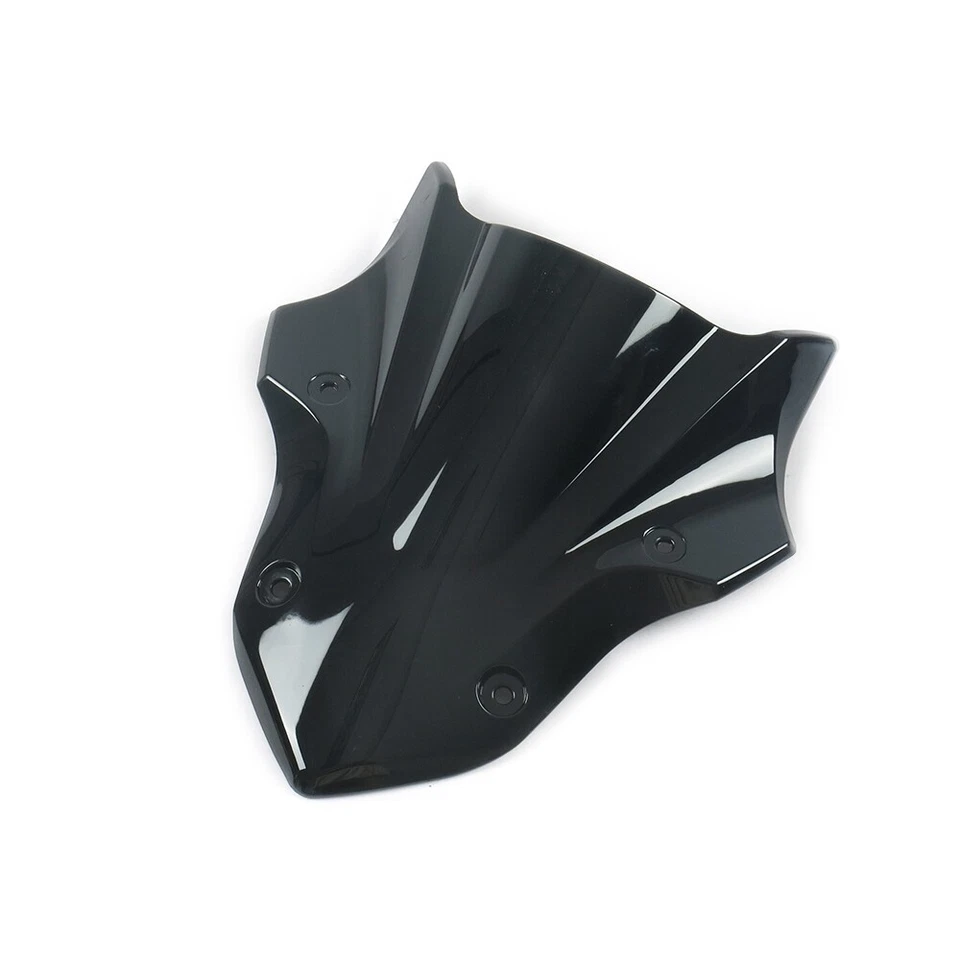 Parabrisas delantero negro para Kawasaki Z900 2017-2019 18 19 parabrisas de plástico ABS Foto 2 de 4