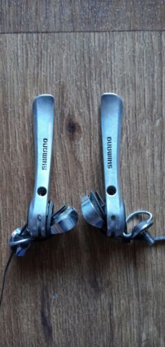 Vintage Shimano Z408 Downtube Shifters Braze On.