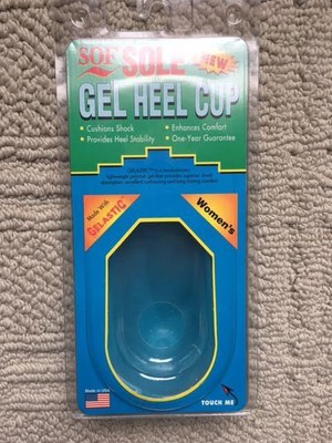 sof sole gel heel cup