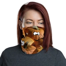 Halloween Pumpkins Neck Gaiter Warmer Facemask Alternative NEW