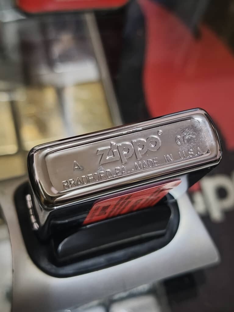 LOT OF 2 ZIPPO 75TH ANNIVERSARY 1932-2007 COMMEMORATIVE LIGHTER