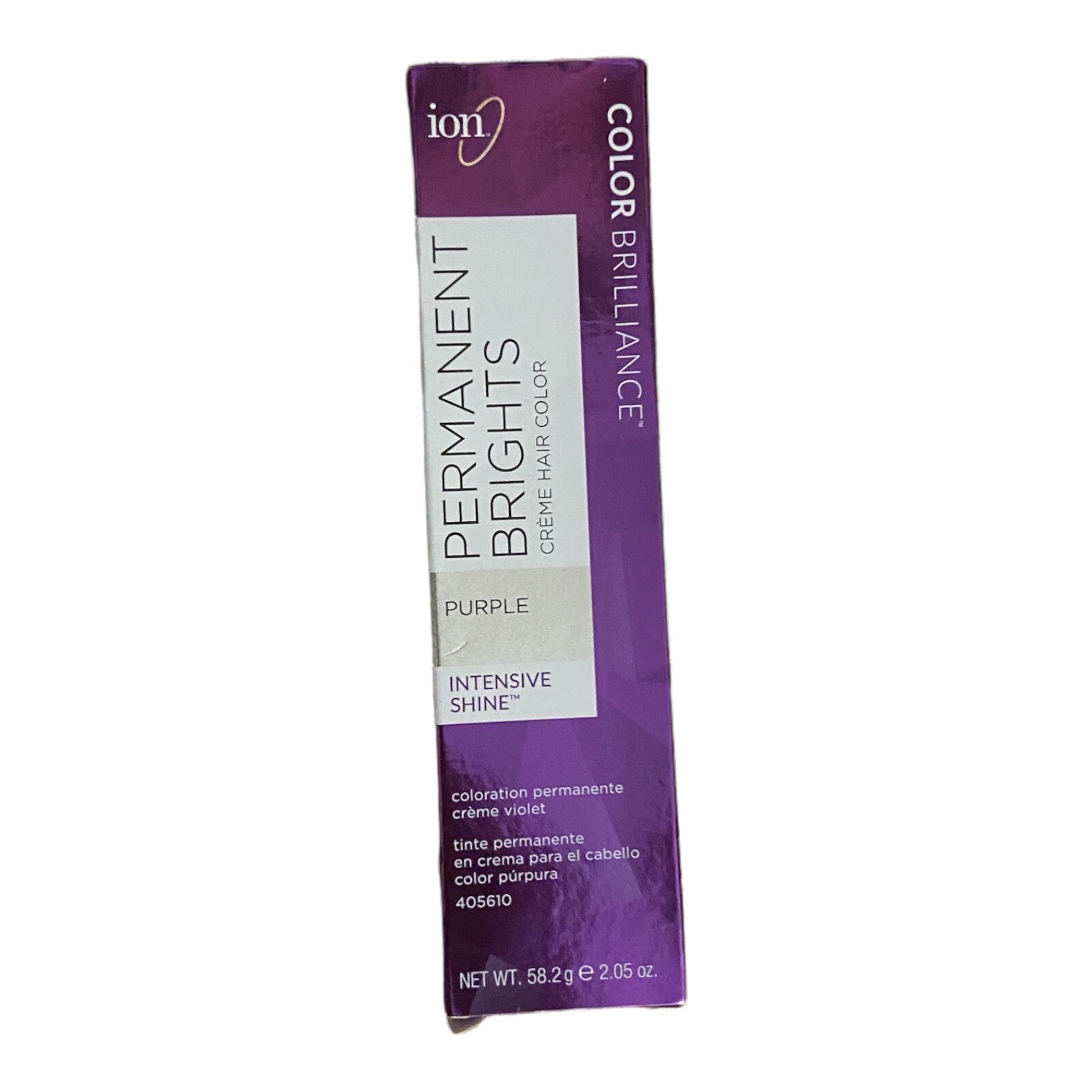 Ion Purple Permanent Brights Creme Hair Color New | eBay