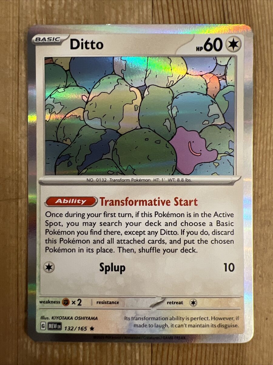 Ditto (Scarlet & Violet 151 132/165) – TCG Collector