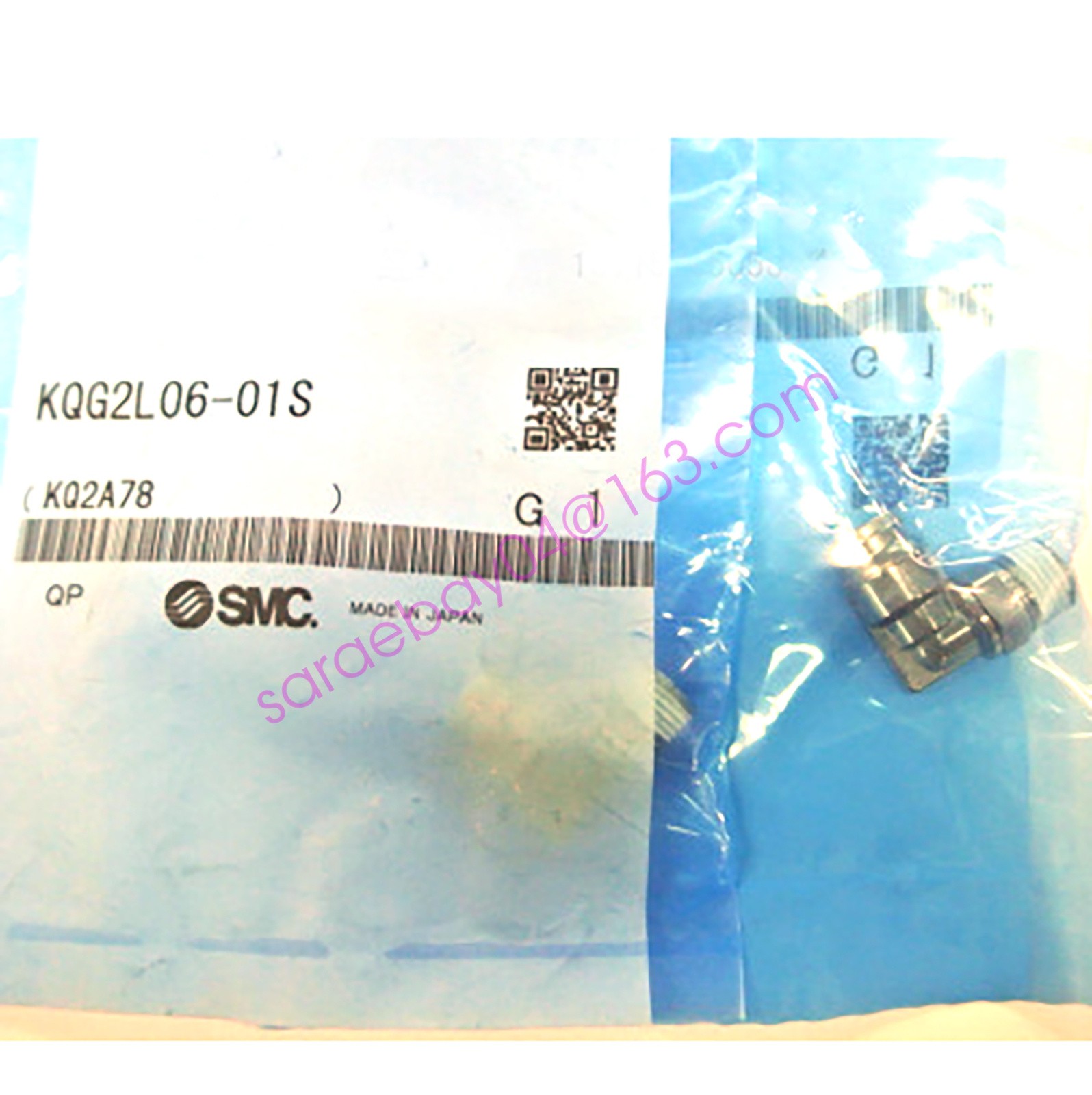 SMC KQG2L06-01S Push-In to Push-In Straight Tubing Fitting New ✦KD