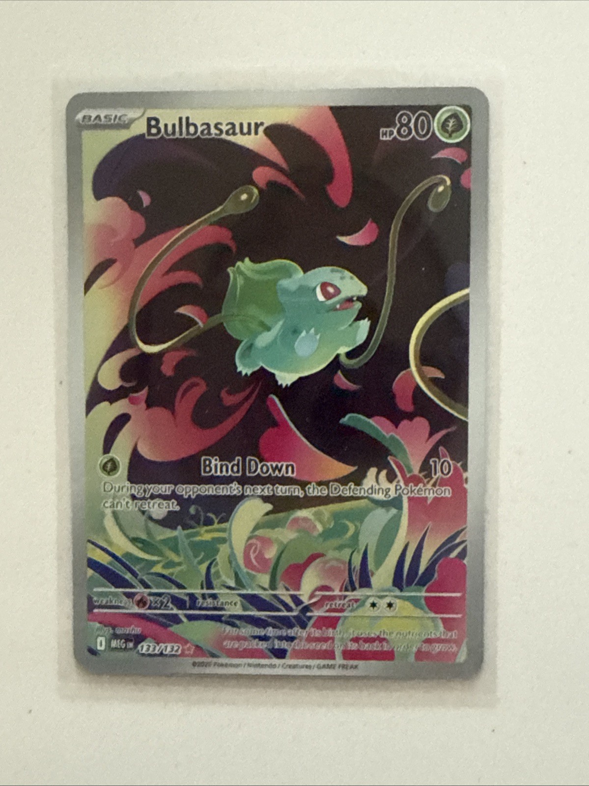 Bulbasaur 2025 Mega Evolution #133/132 Illustration Rare Price
