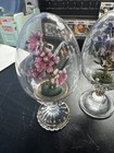 Vintage Tree & Flower Set in Clear Glass Franklin Mint FABERGE Has Orig Packages — photo 2