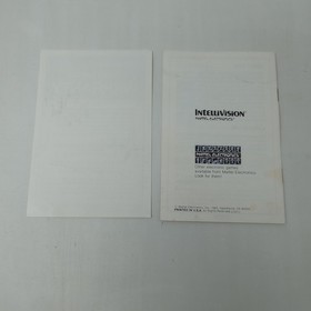 MOTU The Power Of He-Man (Intellivision) Cartridge, Manual, Insert, & Box