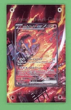 Pokemon Team Rocket's Moltres SAR 124/098 Glory of Team Rocket Extended Art Case
