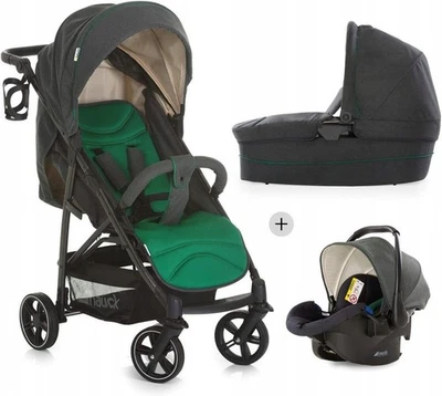 HAUCK RAPID 4 S PLUS TRIO 3IN1 KINDERWAGEN SET BABYWANNE BUGGY AUTOSITZ - Bild 1 von 4