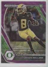 2021 Panini Prizm Draft Picks Purple Wave Prizm Jevon Holland #149 yi5