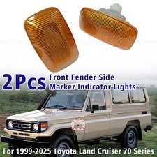 2 Seitenblinker Blinker Bernstein Blinkleuchte Für Toyota Land Cruiser 1998-2007