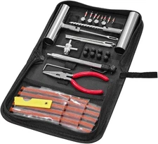 45PCS Car Tire Repair Kits, Heavy Duty Auto Tire Plug Repair Tools to Fix Punctu