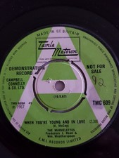 Marvelettes,DEMO,When Your'e Young & In Love,EX,Tamla Motown,Northern Soul,Mod