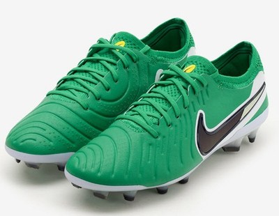Nike Men TIEMPO Legend 10 ELITE FG LV8 Cleats Green Soccer Boot Spike HJ7272-300