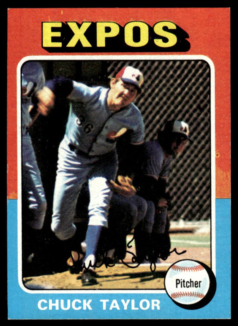 1975 Topps Baseball #58 - Chuck Taylor - NM - SET BREAK