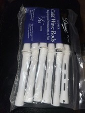 Diane Cold Wave Perm Rods, 12 Pack- K Long White 7/16"