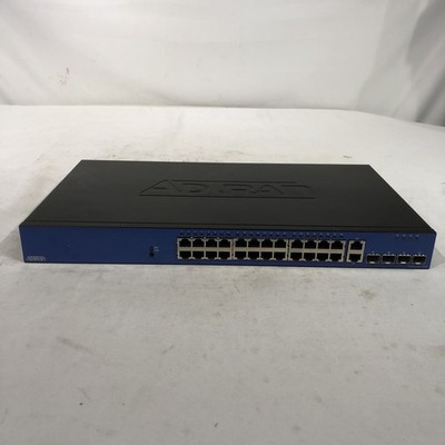 Adtran NetVanta 1234P 2nd GEN 28-port PoE Ethernet Switch P/N: 1702594G1