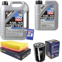 Sct Inspektionspaket 6L Liqui Moly Top Tec 4600 5W-30 FüR Vw Transporter V