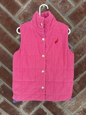 The Beaufort Bonnet Company Girls Pink Corduroy Vest Size 6