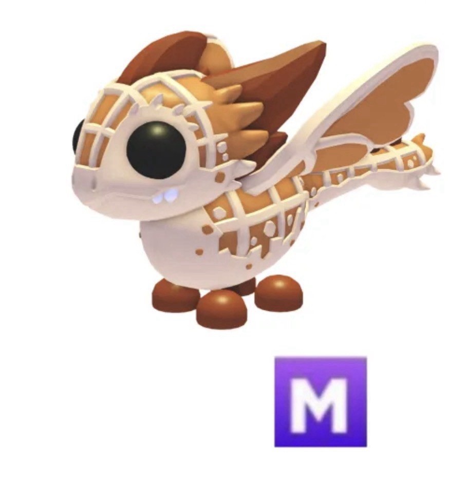 Mega Waffle Wyrm - Adopt Me!