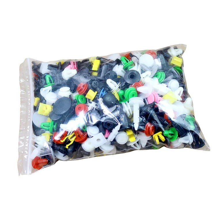 500 X tamanho misto de cor para-choque de porta de carro rebite retentor clipe de fixação de motor de pressão - Imagem 4 de 4