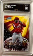 2025 Bowman Chrome Mega Elly De La Cruz #MR23 Meteoric Rise GMA 10