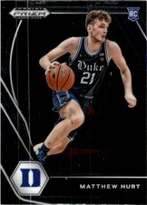 2021-22 Panini Prizm Draft Picks Matt Hurt #34 21868