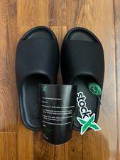 ADIDAS YEEZY DARK ONYX SLIDES SIZE 10 MEN