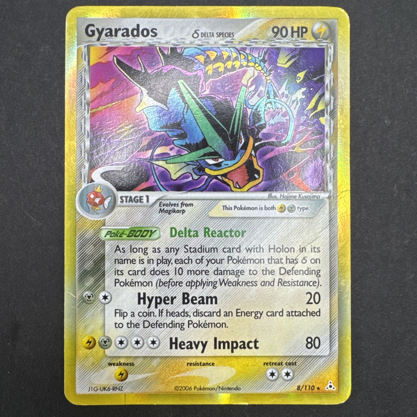 Gyarados (Delta Species) 8/110 Holon Phantoms Holo