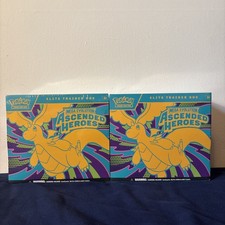 X2 Pokemon Ascended Heroes ETB Factory Sealed Brandneu
