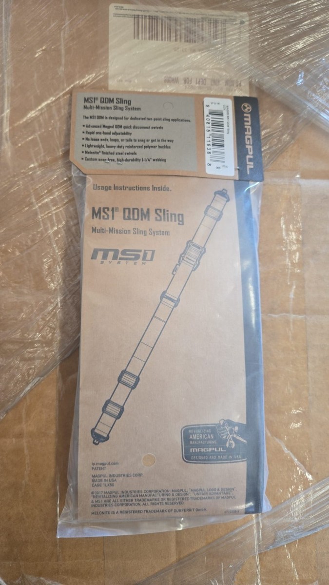 Magpul MS1 Multi-Mission Two Point Rifle Sling - MAG513BLK
