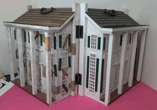 Tara Dollhouse By Madame Alexander Gone With The Wind Before & After Civil War O