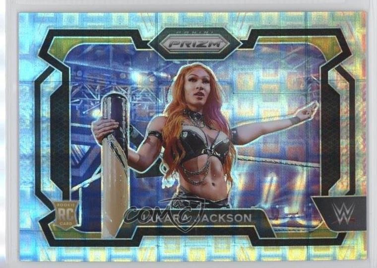 2024 Panini Prizm WWE Premium Box Set Prizm 155/199 Jakara Jackson #12 18rb