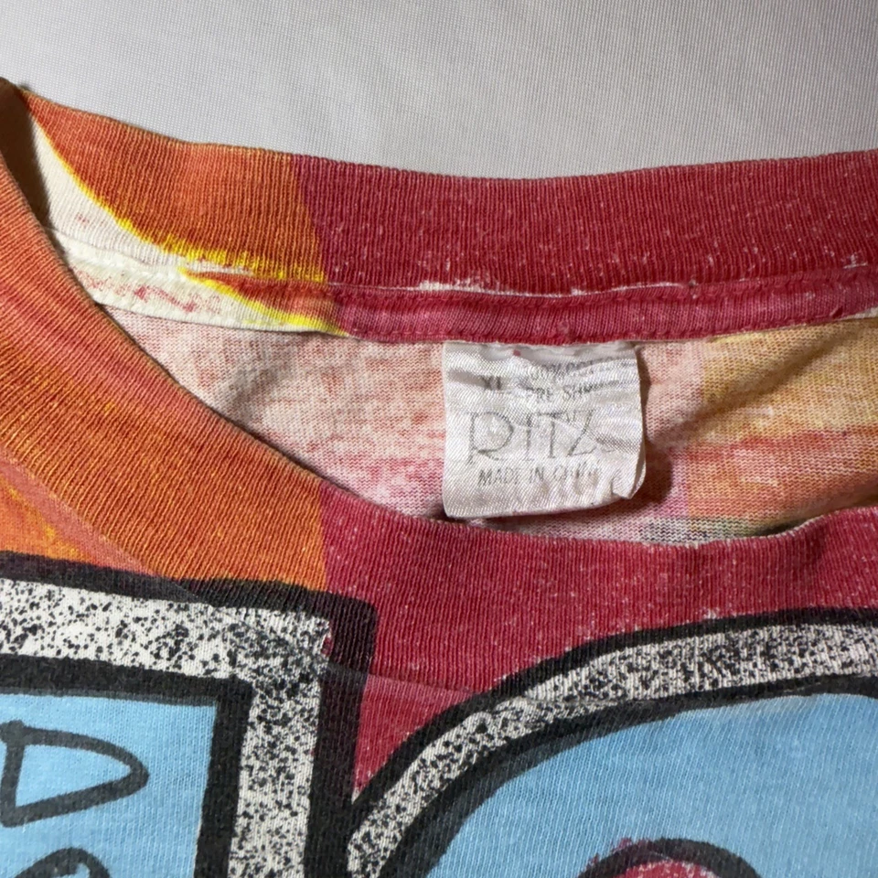 Camiseta Chicago Bulls Campeones del Mundo de la NBA 1992 Estampado Completo Michael Jordan T's Foto 3 de 4