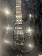 Charvel Charvette Model 270 MIK Gloss Black Electric Guitar + Fitted Hard Case