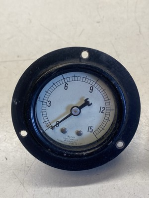 #ad Vintage Marsh Instruments 15 psi Pressure Gauge $33.00